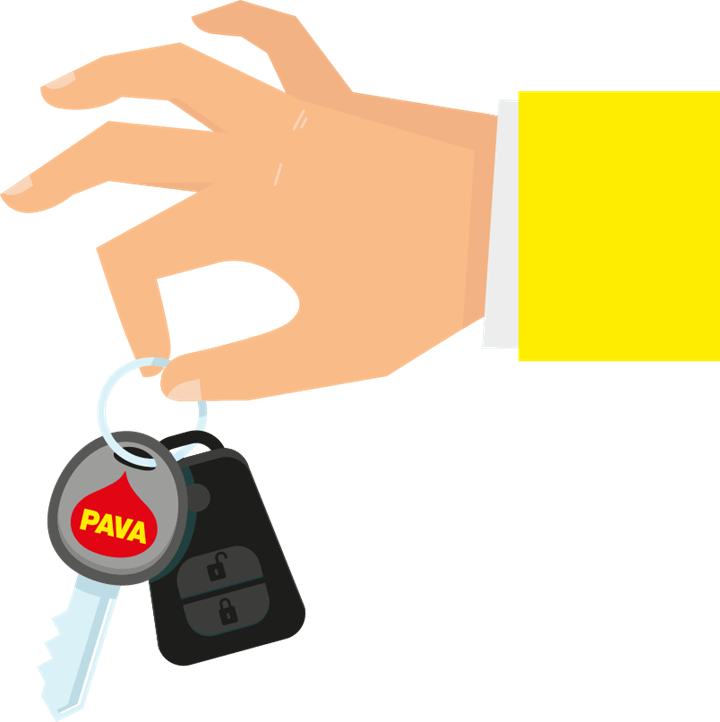 Aflevere din bil ved et PAVA Partner Center og Centeret sørger for at din bil kommer til PAVA for undervognsbehandling.